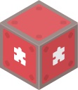 Isometric Abstract Platformer Red Puzzle Box